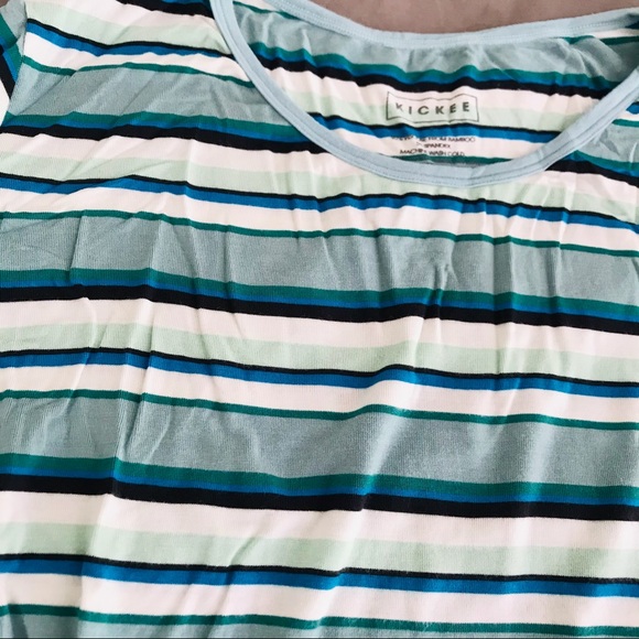 Kickee pants twinning set Mama nursing top and 2T dress sustainable bamboo - Picture 5 of 9